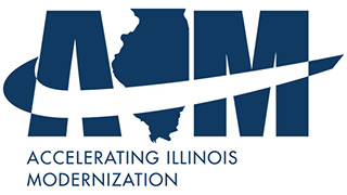 Accelerating Illinois Modernization Logo